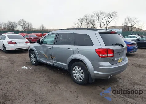 2016 Dodge Journey Se from USA, damaged, VIN 3C4PDDAG0GT124949